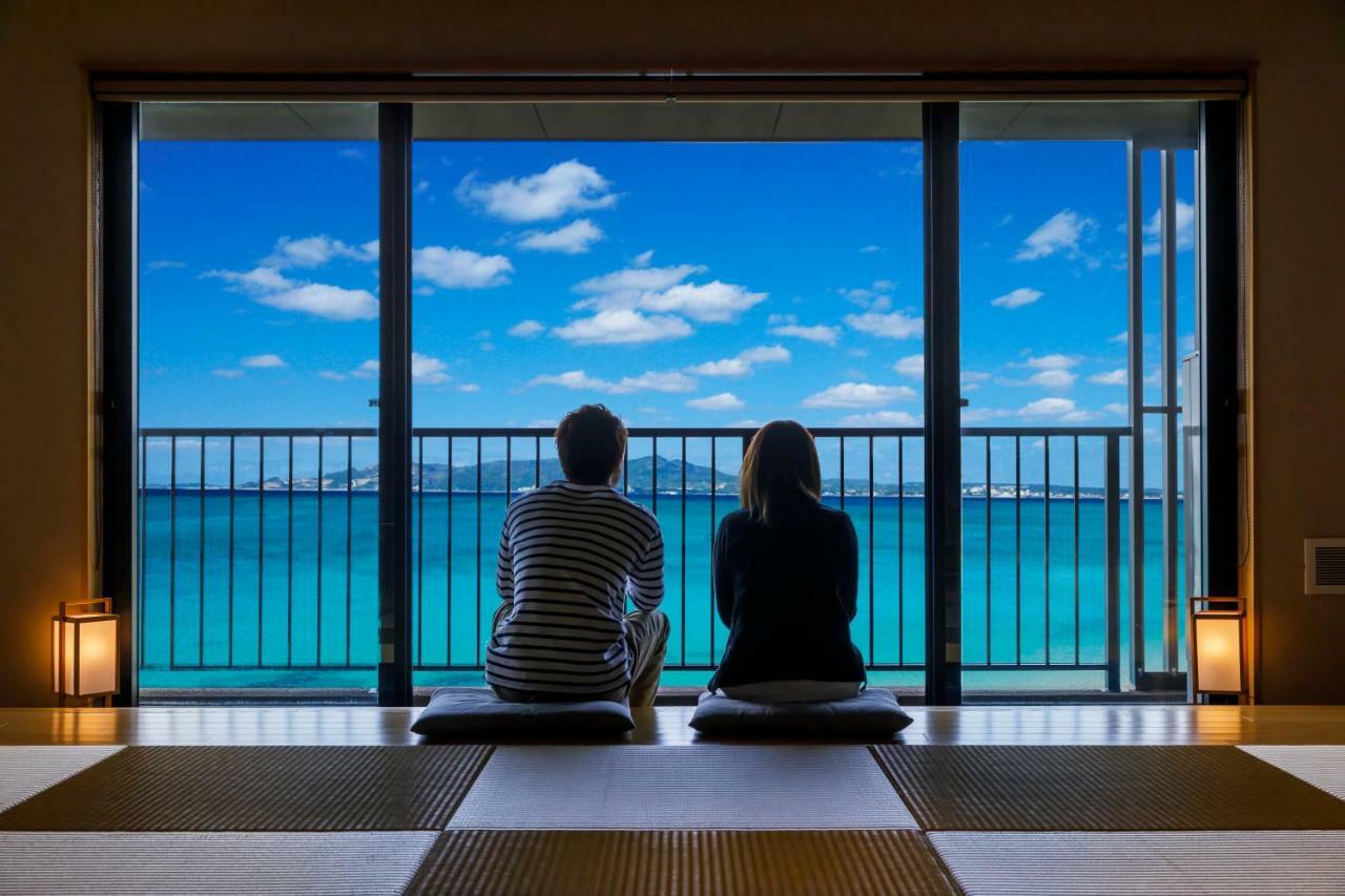 Hotel Umino Ryotei Okinawa Nakamasou Onna Exterior foto